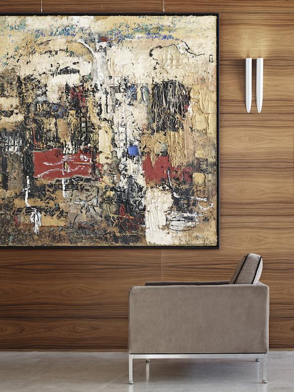Grand Hotel De La Ville Parma Esterno foto A painting by the artist